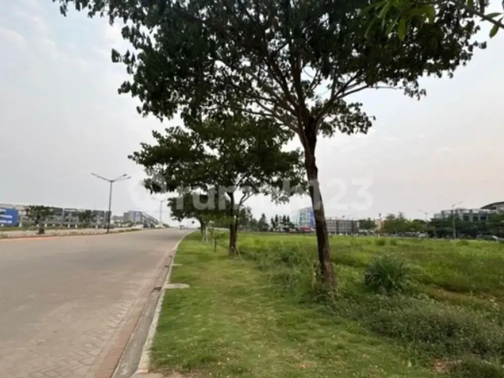Disewakan Termurah Kavling Komersial PIK2 WALLSTREET uk 400m2 at Tanggerang