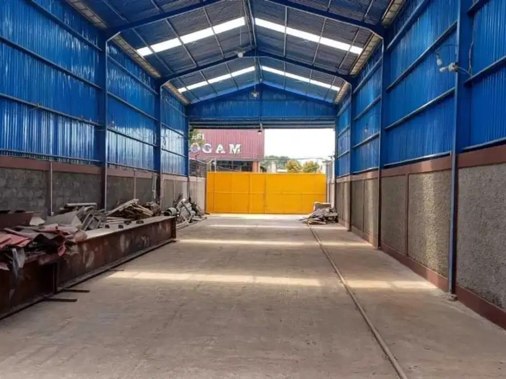 Dijual Bengkel + Gudang + Office + Mess di Taman Rahayu Setu Bekasi Jawa Barat