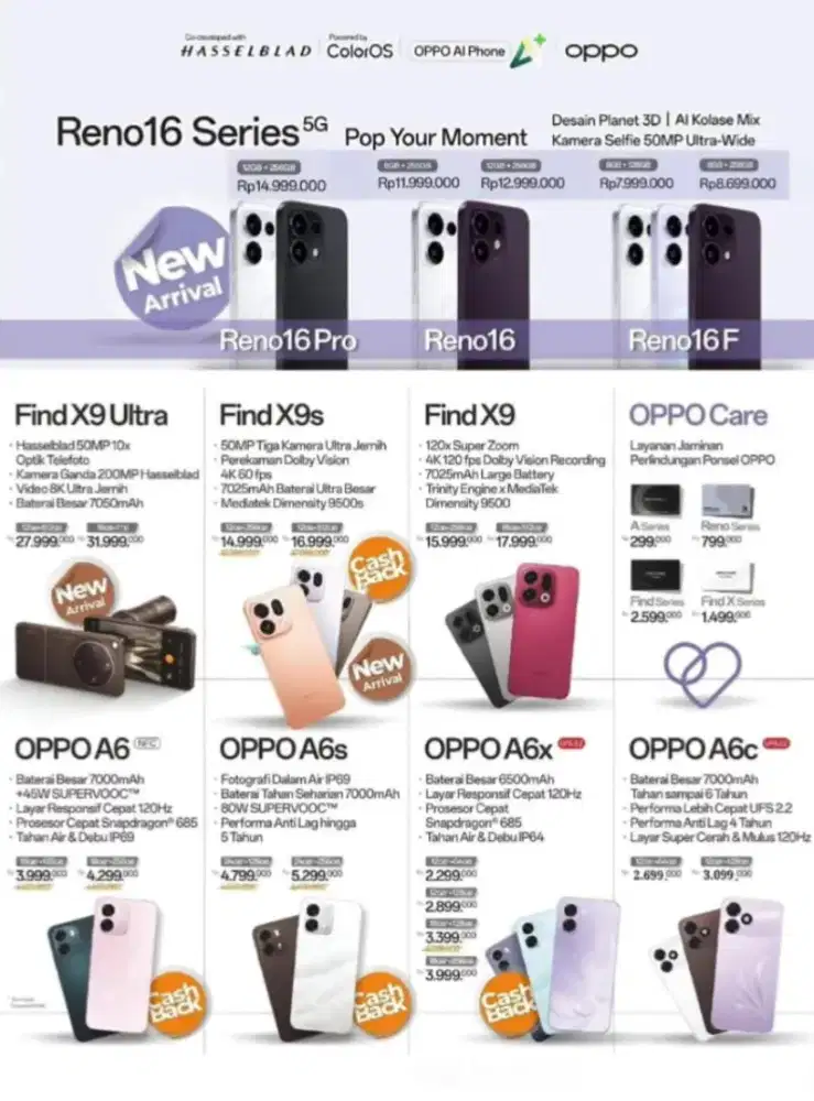 Kredit handphone all series bunga 0%