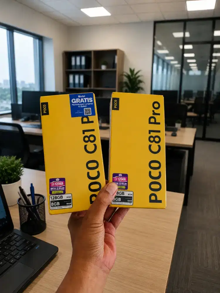 Berminat silahkan WA Poco C81 Pro 4+4/128 Garansi resmi 15bln