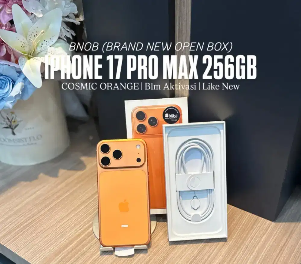BRAND NEW OPEN BOX 17PROMAX INTERNAL 256 GARANSI RESMI