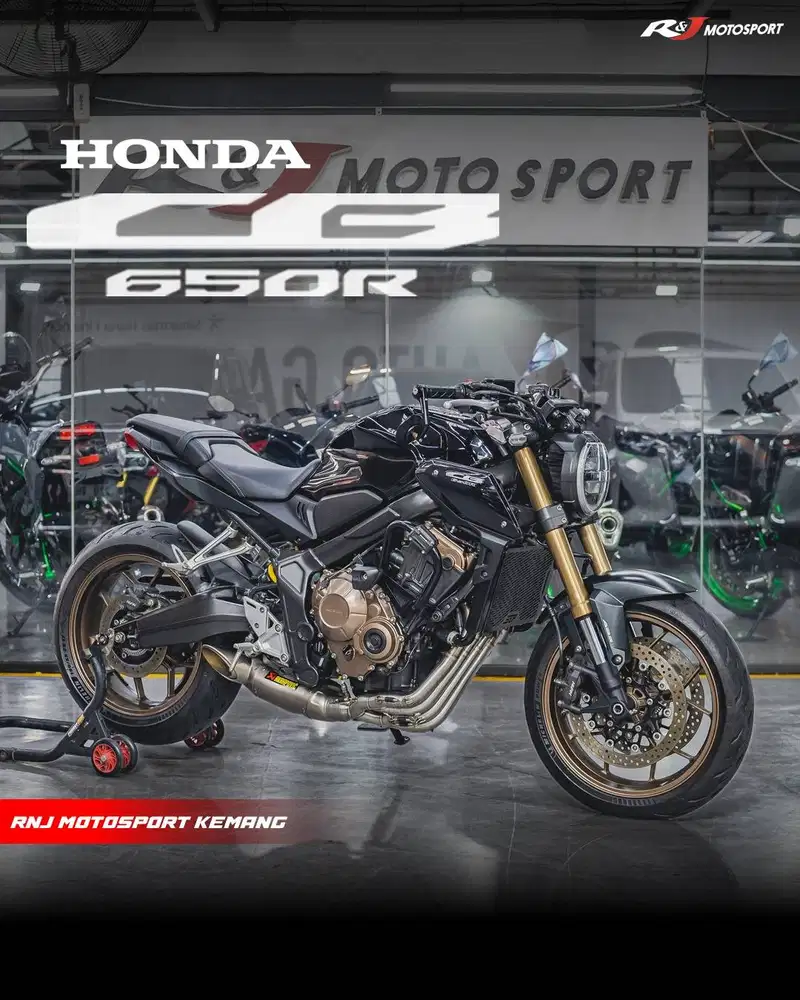 Honda CB650 Neo Nik 2019 Odo 4000an Km Knalpot Akrapovic