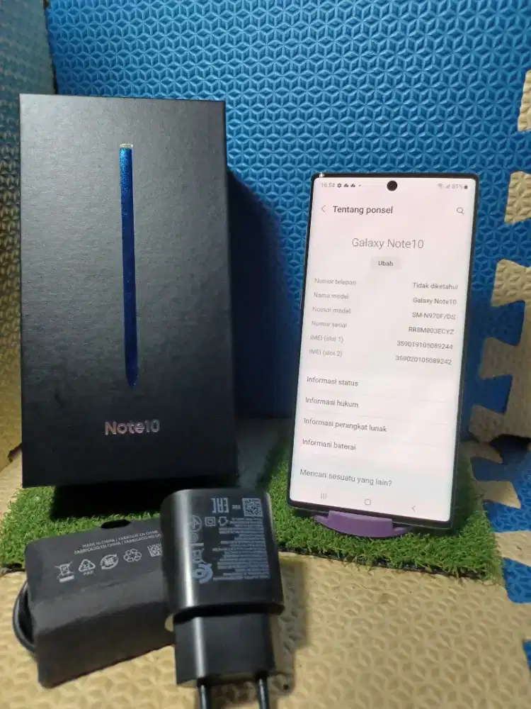 Samsung Note 10 Ram 8/256GB no minusss