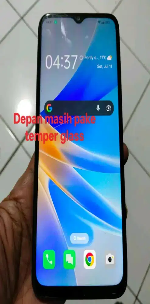 Hp Oppo a17 ram 4g fullset