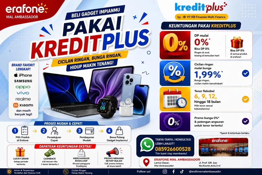 PROMO CICILAN PAKAI KREDITPLUS!