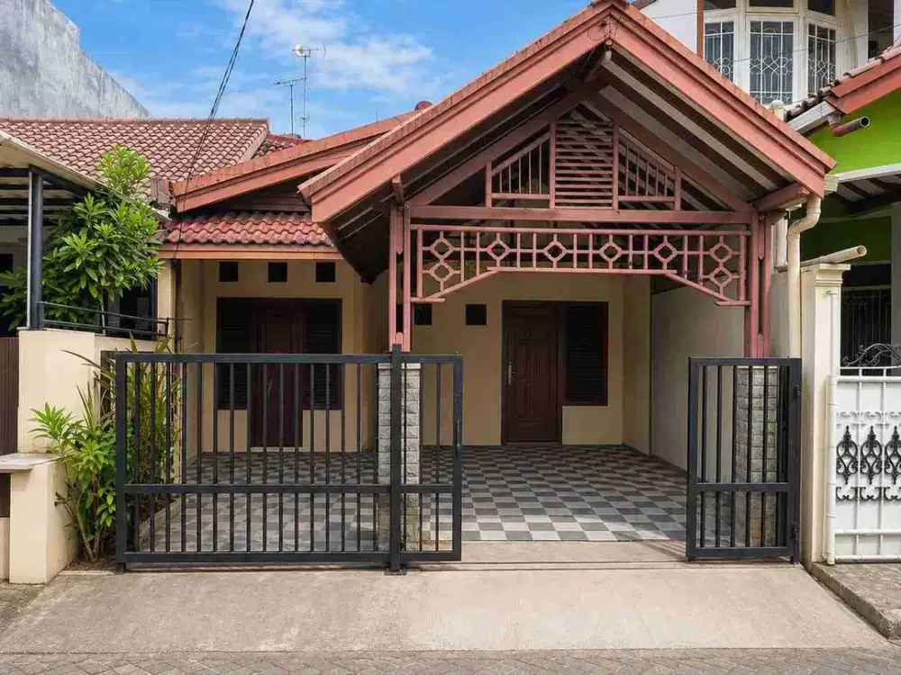 DIJUAL – Rumah 1,5 Lantai Dekat LRT Harjamukti