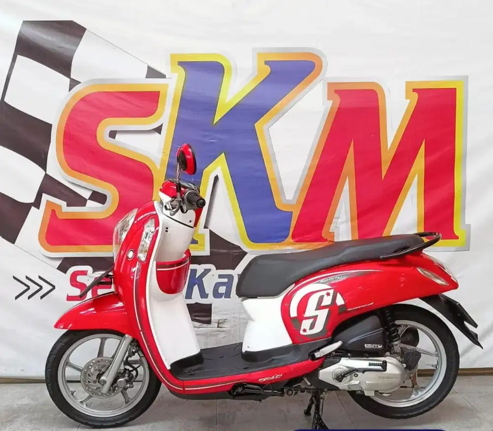 (promo Cicilan 0% lngsng) Scoopy 2017 cash credt