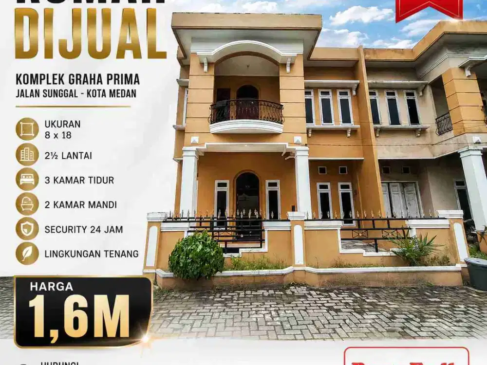 rumah komplek jalan Sunggal medan