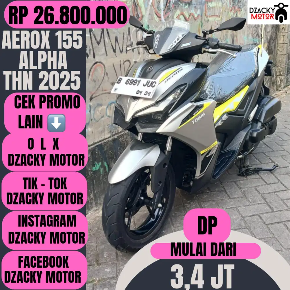 AEROX ALPHA STANDAR THN 2025