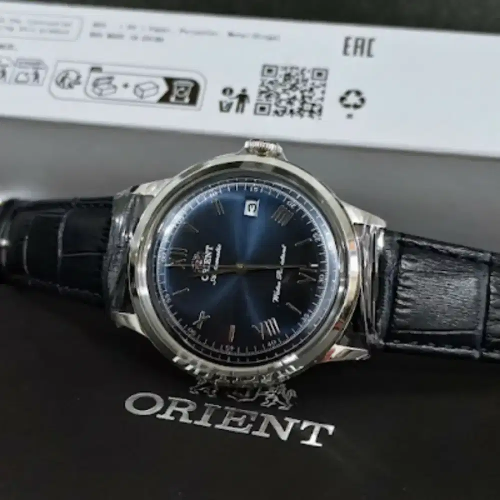 [For Sale] Like New Orient Bambino Blue Sunburst RA-AC0024L