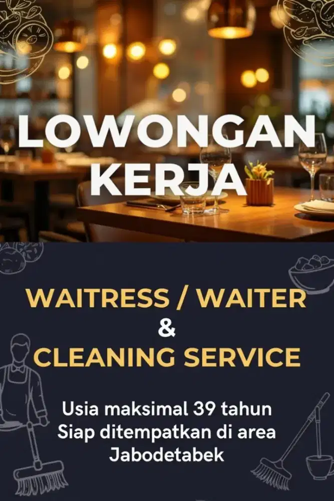 Butuh pegawai cowok & cewek