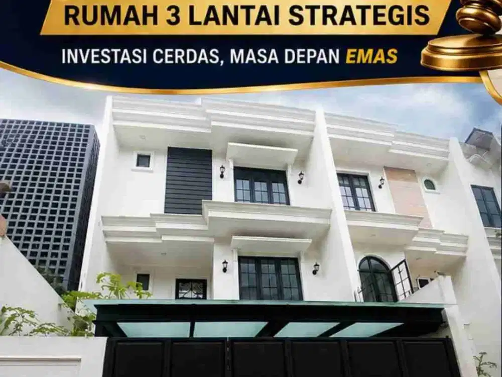 Dijual Cepat Rumah sangat Murah
Rumah Lelang 3 Lantai Tebet, jakarta selatan.
Jln. Tebet Barat Dalam VI.
