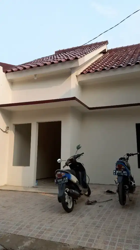 rumah ready di jual depan smk cakra buana