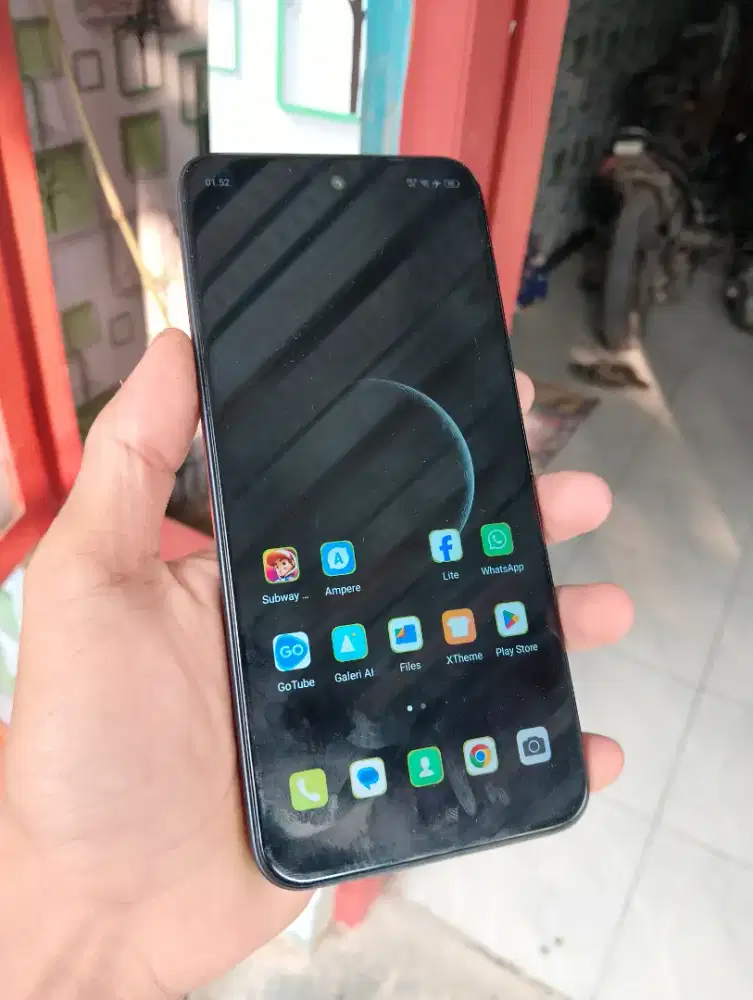 Infinix smart 9 4+4gb(8gb)/128gb os 14, 120hz, stereo ori segel