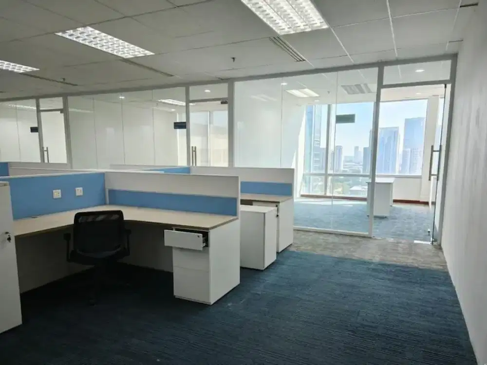 DISEWAKAN 3 Ruang Kantor di Gedung DBS Tower Lantai 23 di Kuningan, Jakarta Selatan