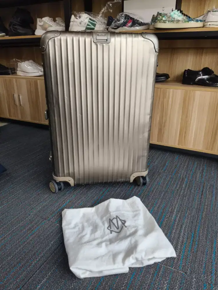 RIMOWA TOPAS ALUMINIUM original asli