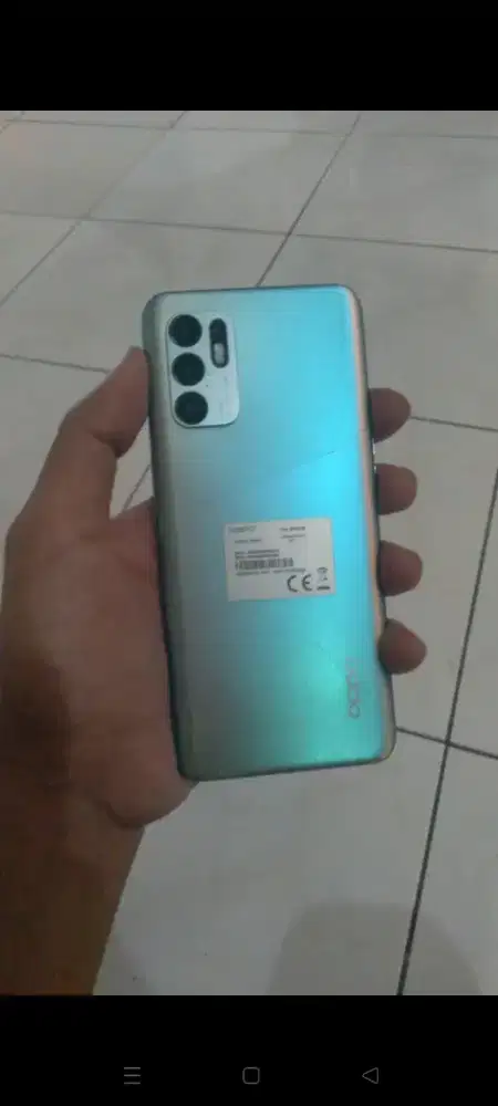 Oppo Reno 6 asal skr 1.6 kapepet