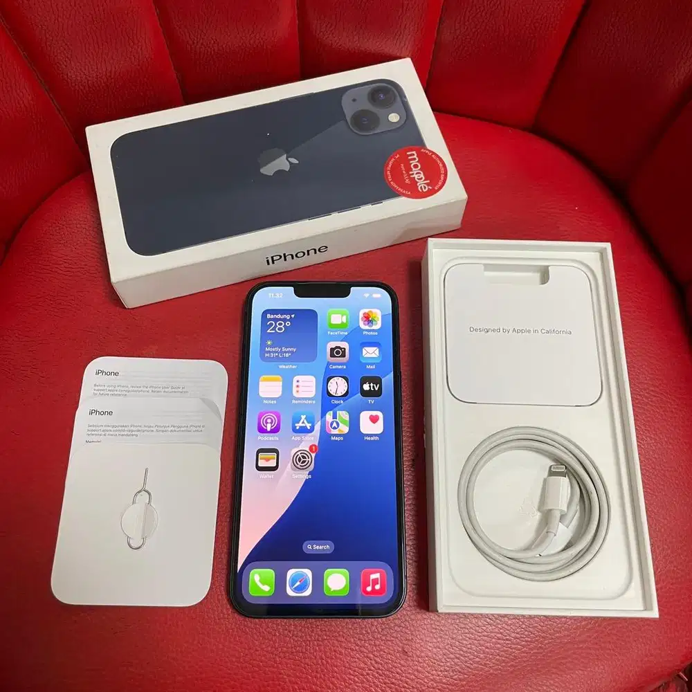 iPhone 13 128gb Midnight iBox Digimap ID/A Fullset Original