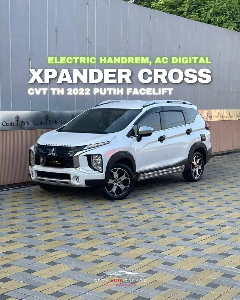 DIJUAL XPANDER CROSS MATIC 2022 PUTIH ISTIMEWA
