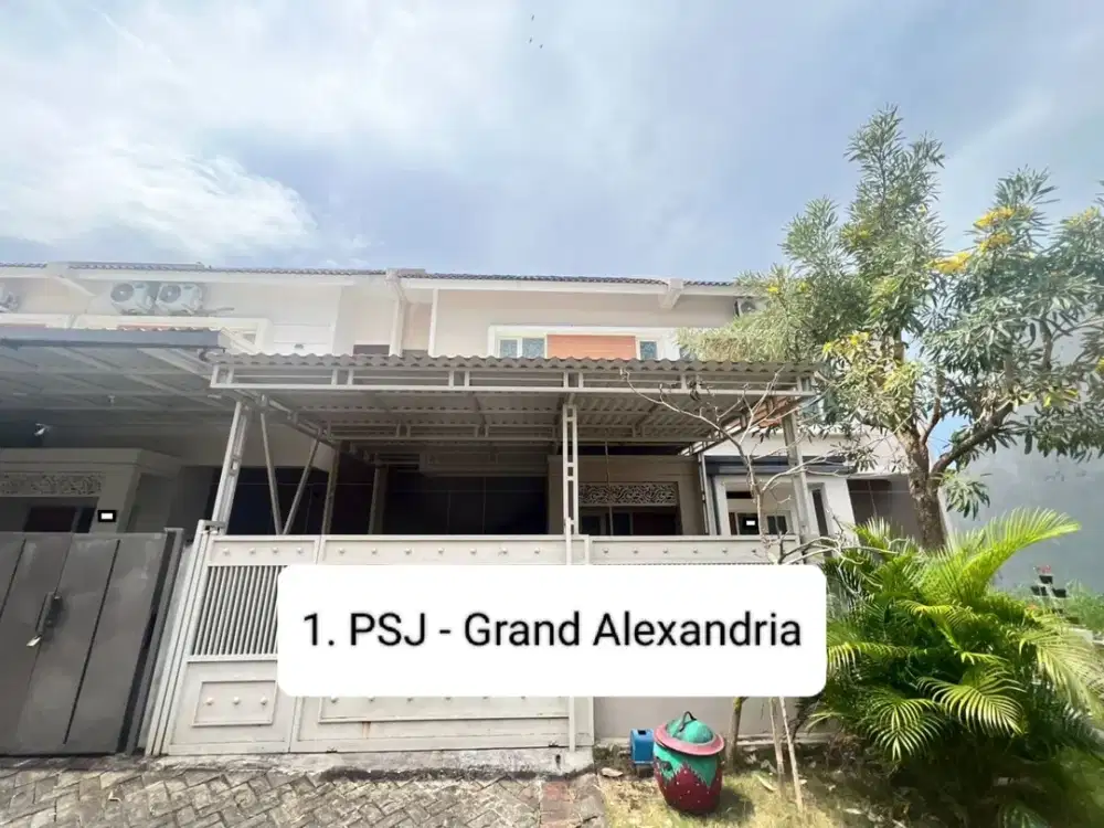 Rumah Puri Surya Jaya Grand Alexandria Crescent, Buduran Sudah Renov