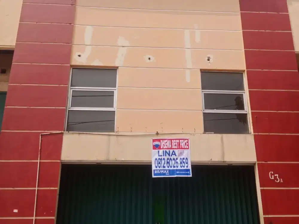 Disewakan Gudang Bandara Benda Permai Uk 15x30m2 Jln. Perancis ,benda di Tanggerang