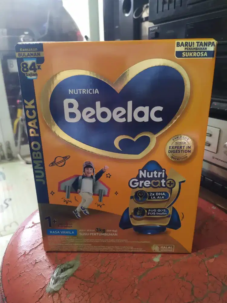 susu Bebelac 1+ usia (1-3 tahun) ukuran 3 kg rasa vanila