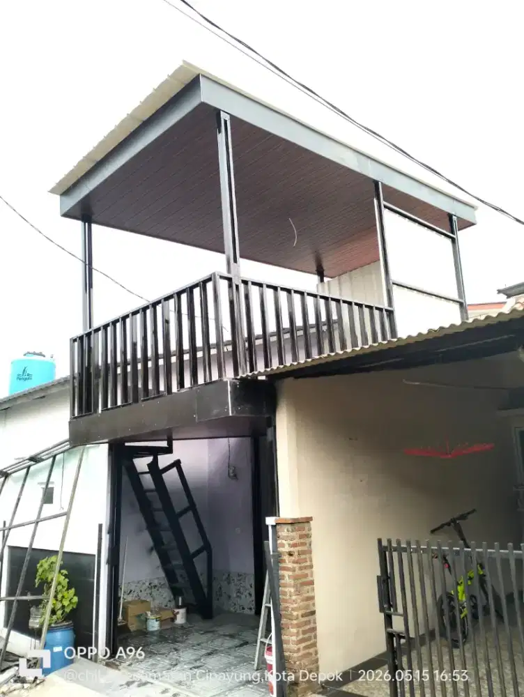 Balkon mezanine terpasang