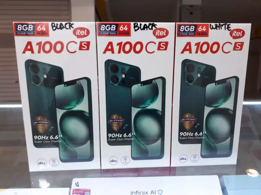 Itel A100cs 3+5/64gb New
