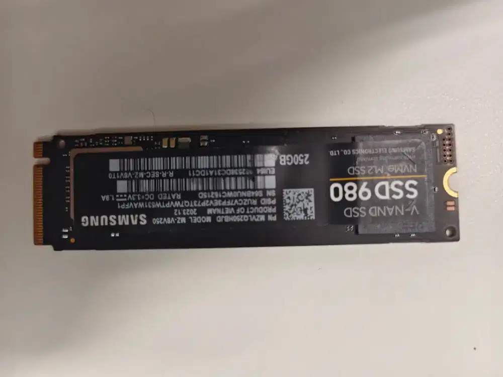 SSD NVME SAMSUNG 980 EVO 256GB