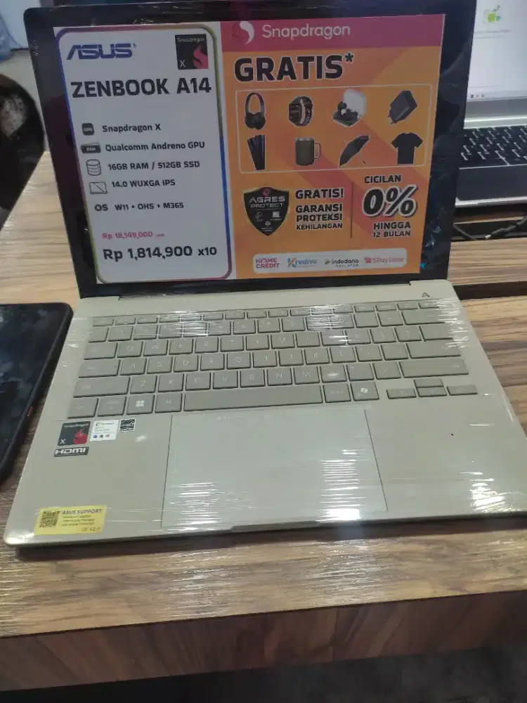 Asus ZenBook a14 ram 16gb 512gb bisa cicilan tanpa dp