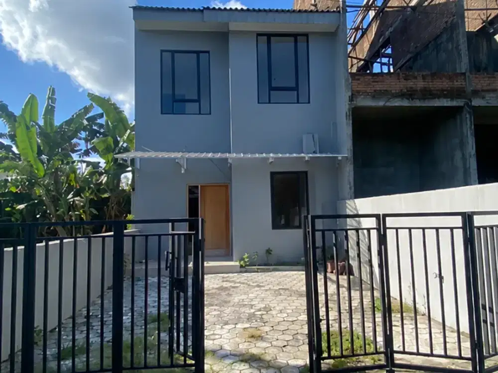 Rumah Modern 2 Lantai Dekat Jogja City Mall, Harga Rp1,8 M Nego Sampai Jadi