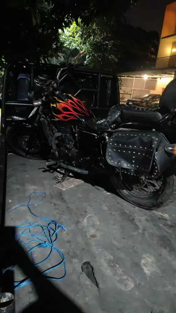 Dijual Motor Kaisar Ruby Gagah Maco mirip Harley Davidson