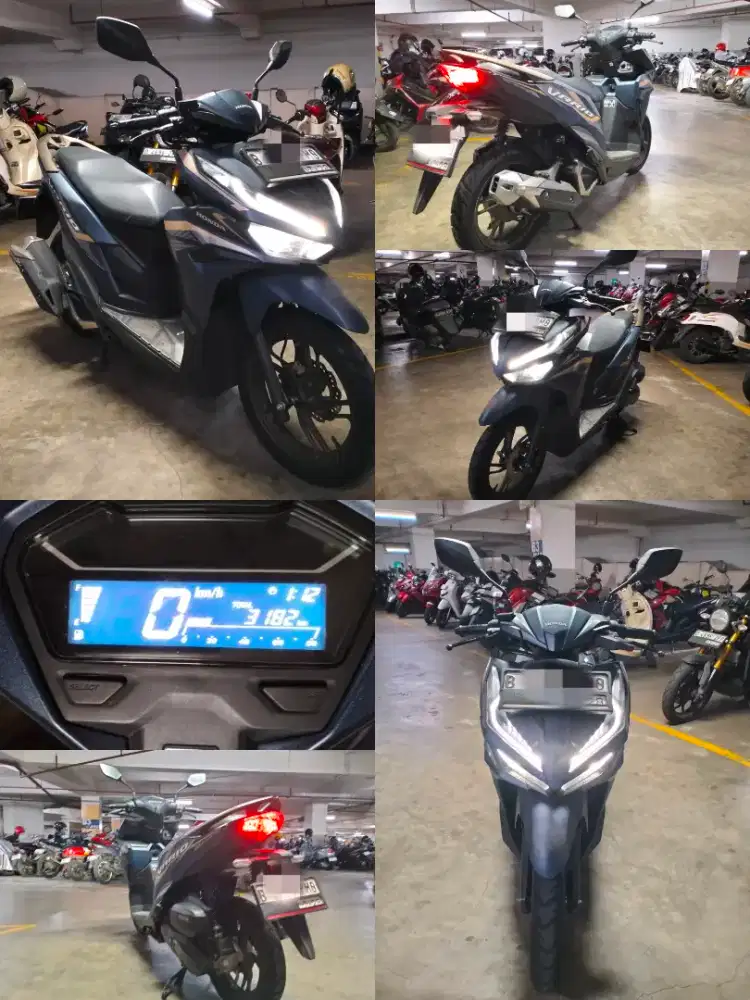 Honda Vario 125 Blue Navy Gold