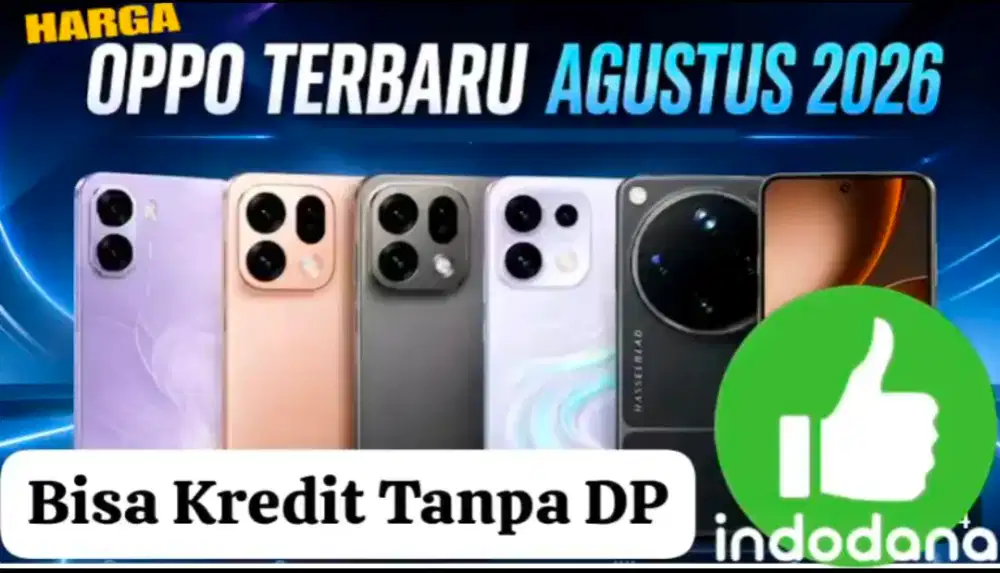 Bisa Kredit OPPO tanpa DP