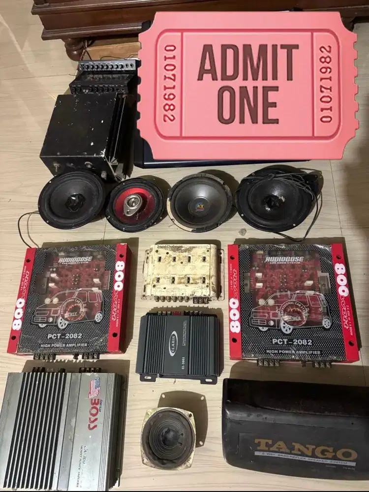 Sound mixer bass power borongan