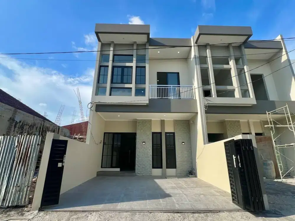 Dijual rumah baru wisma mukti klampis anom