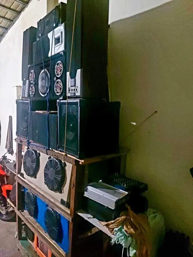 Mixer sound power bass