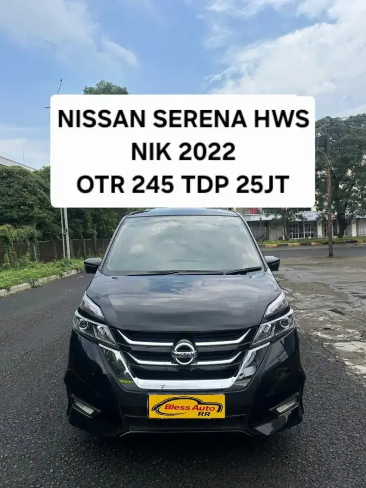 NISSAN SERENA HWS 2022 TDP25 jt hitam 2023 orisinil 2021 record
