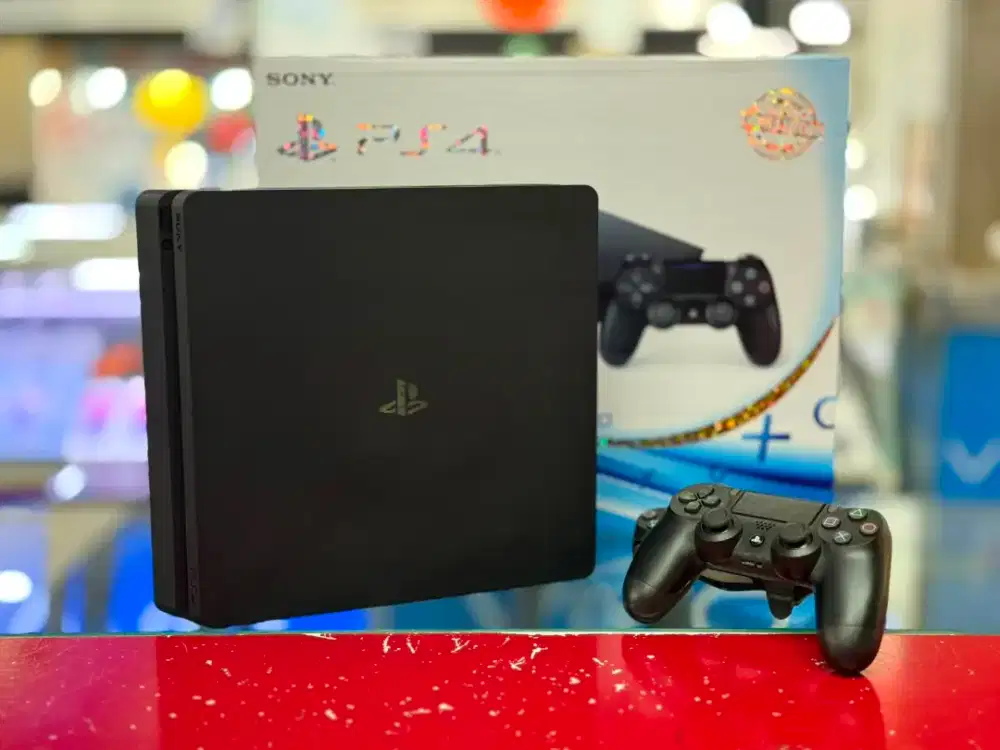 PS4 SLIM 500GB Seri 21 Lengkap