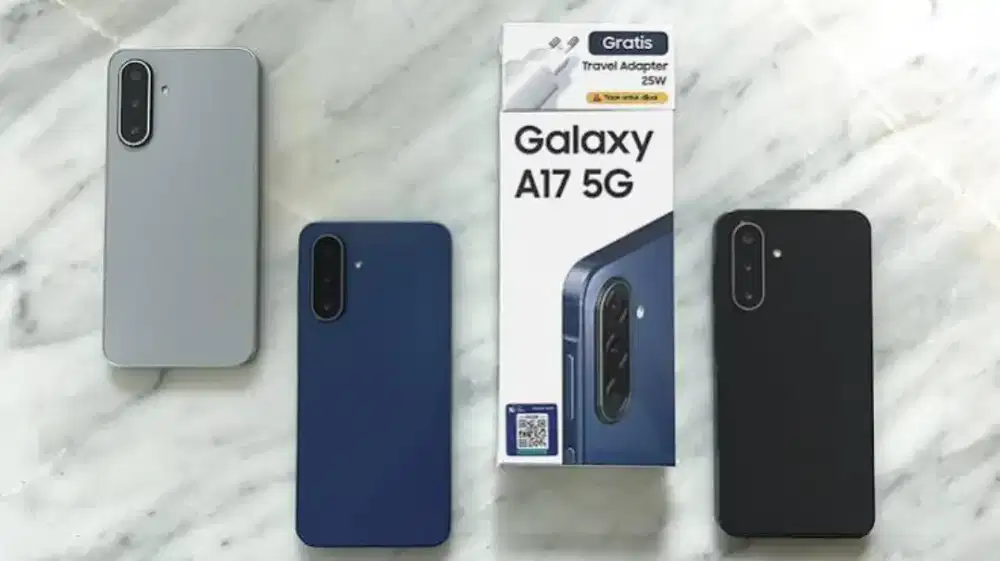 Samsung A17 ram 8gb room 256gb