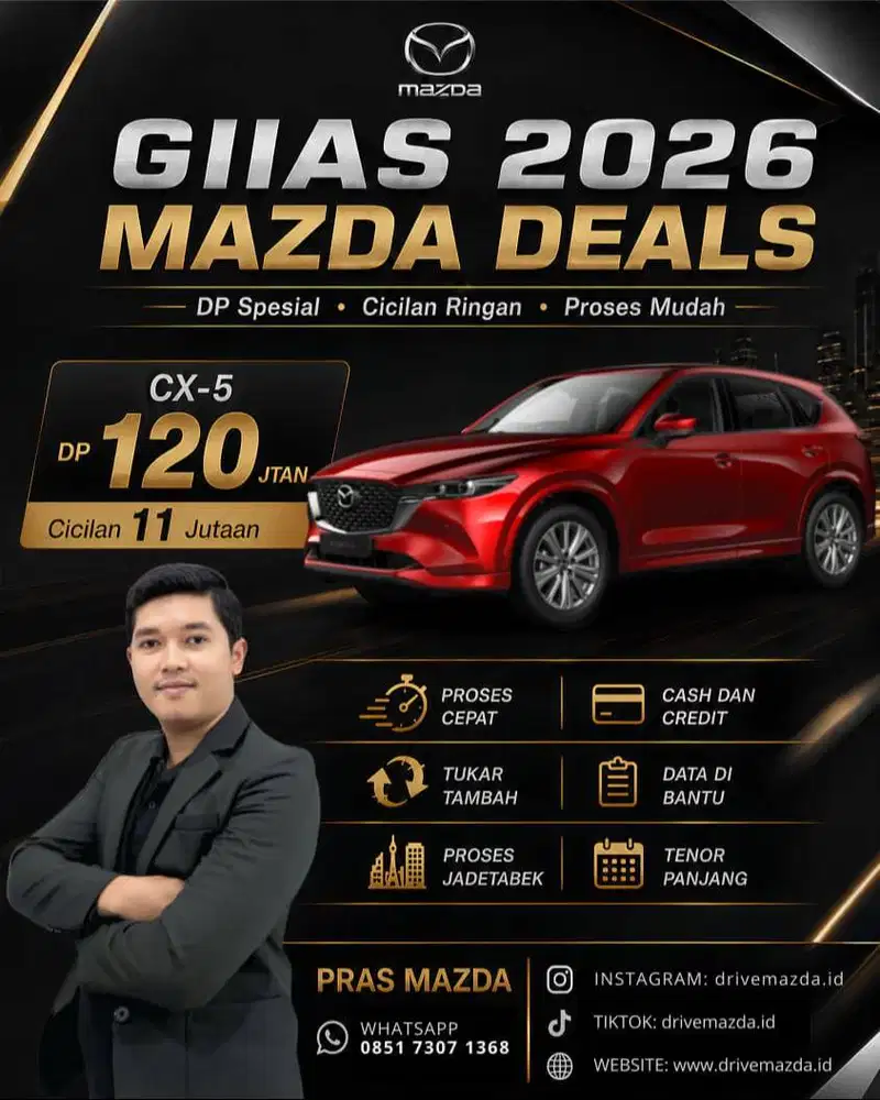 DP CX-5 mulai 50jtaan - Special deals giias 2026