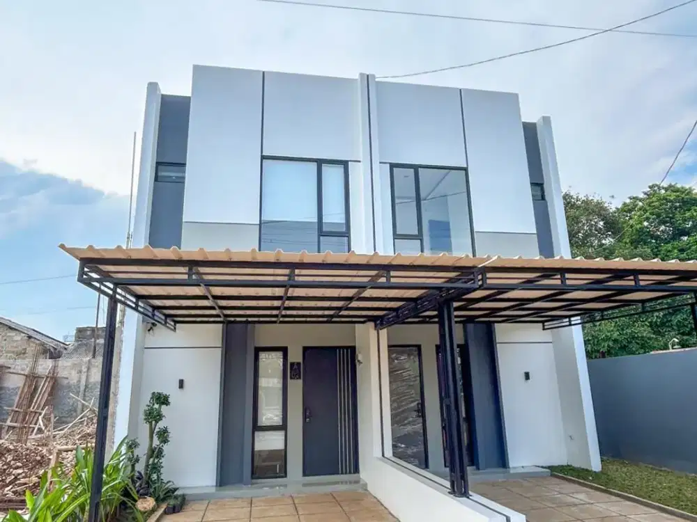 Townhouse Minimalis Dekat Stasiun Citayam Harga Rp580 Juta