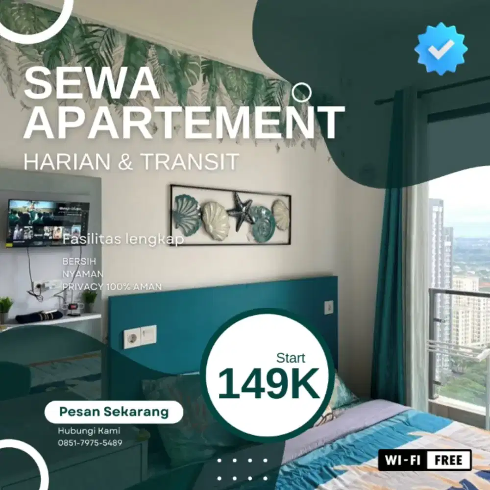 Sewa Apartemen Harian/Transit Bintaro Icon Tangerang Termurah