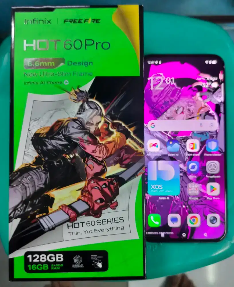 INFINIX HOT 60PRO 8+8/128Gb FULLSETT
