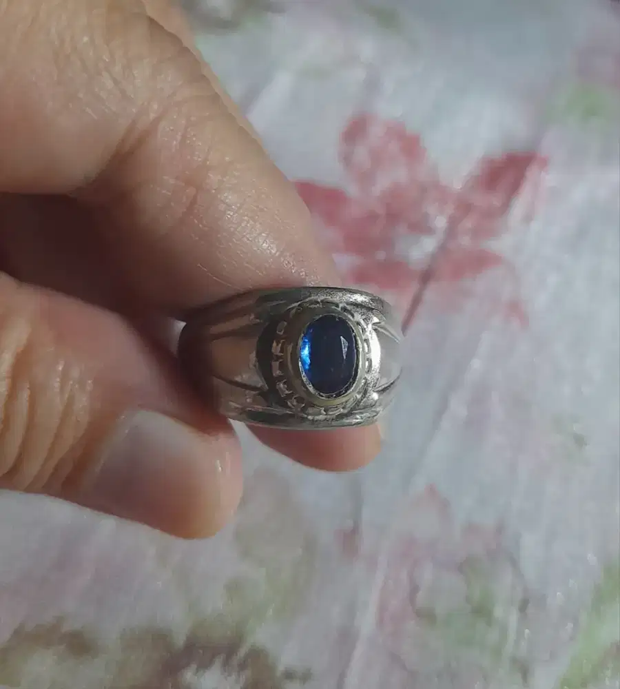 Cincin Sapphire Australia / Blue Kyanite