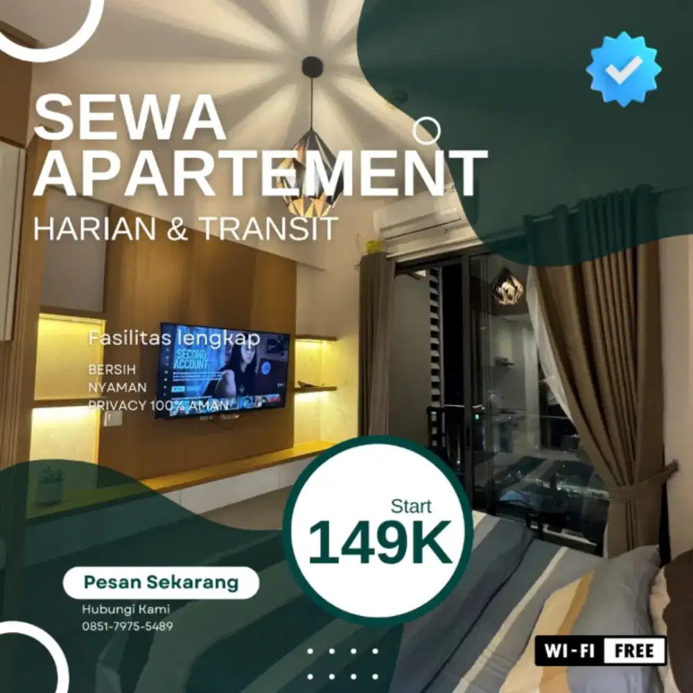 Sewa apartemen SkyHouse BSD Harian Transit Tangerang Termurah