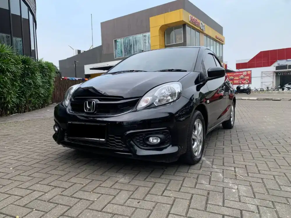 TERMURAH ‼️ HONDA BRIO E AT 2018 HITAM