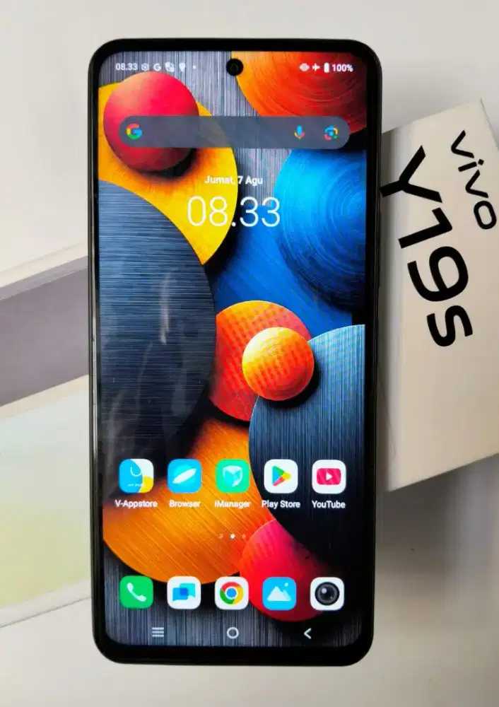 Vivo Y19s Ram 6+6/128 Lengkap masih mulus