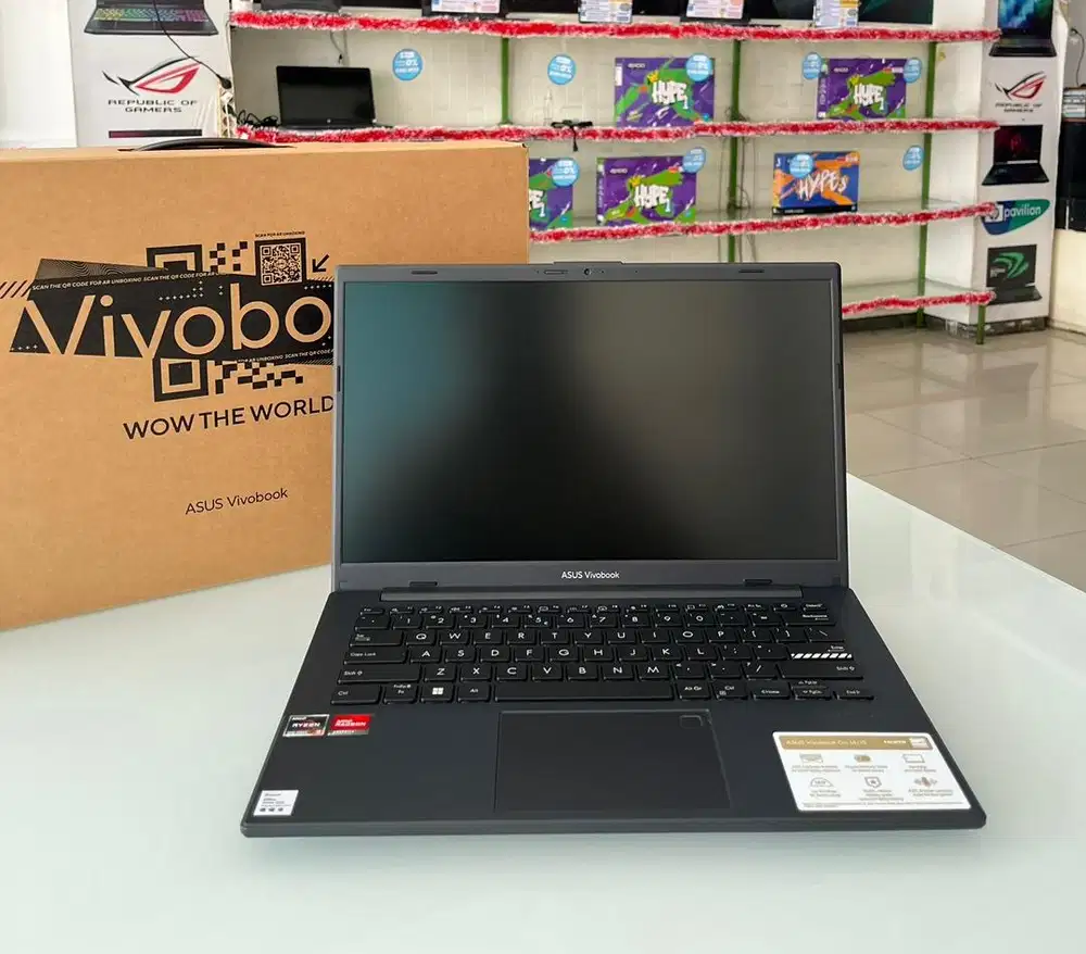 LAPTOP BARU ASUS VIVOBOOK E1404FA BISA DI KREDIT SYARAT KTP TANPA DP