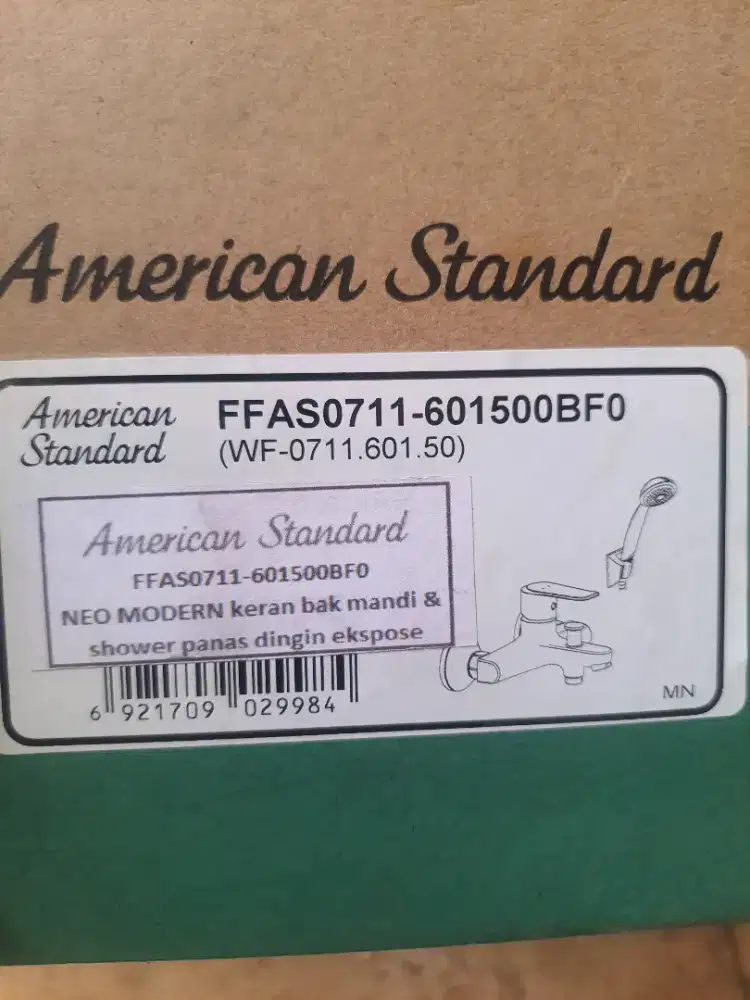 Jual American Standard Shower Panas Dingin Set